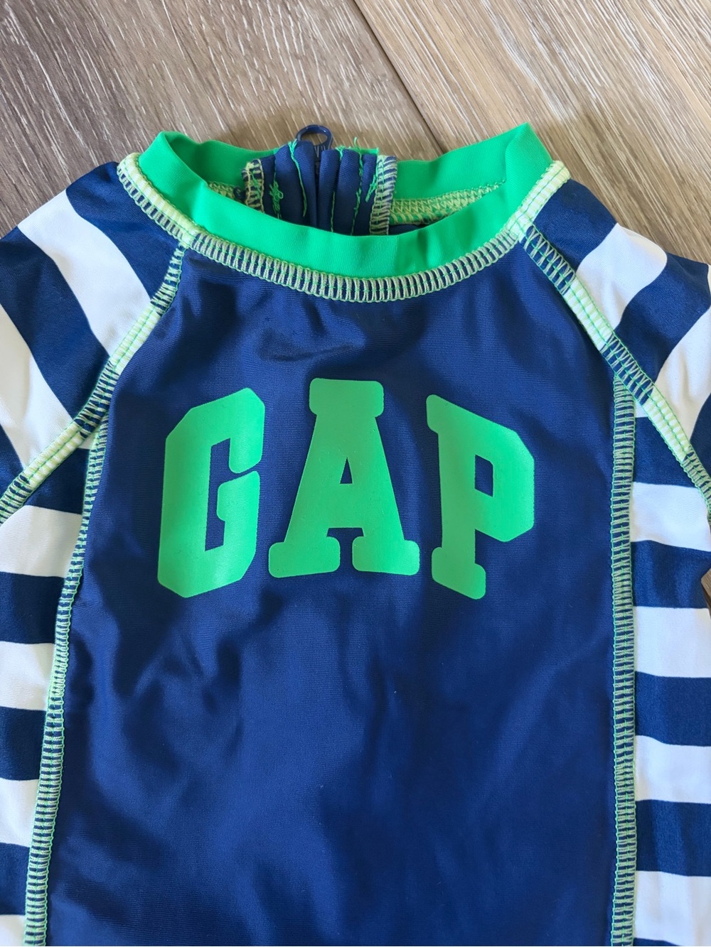 GAP Navy Blue Rash Guard One Piece - Picture 4 of 4